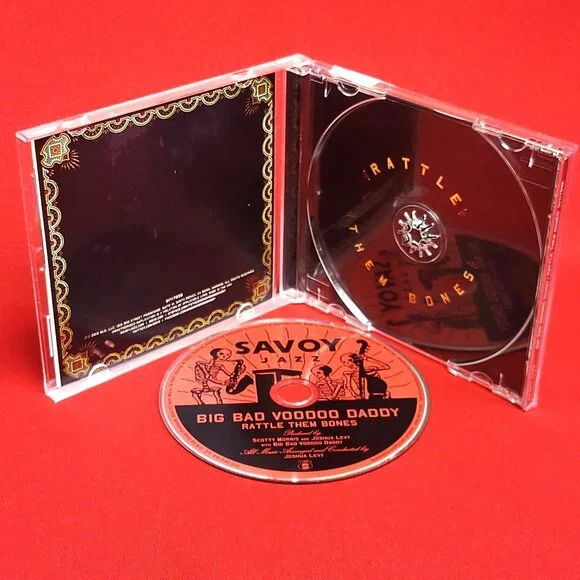 Big Bad Voodoo Daddy Rattle Them Bones CD 2012 Signed